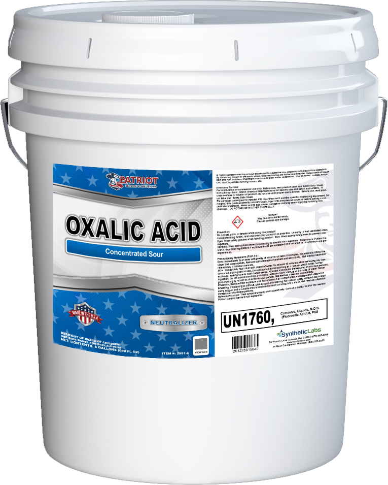 Patriot Chemical® Oxalic Acid