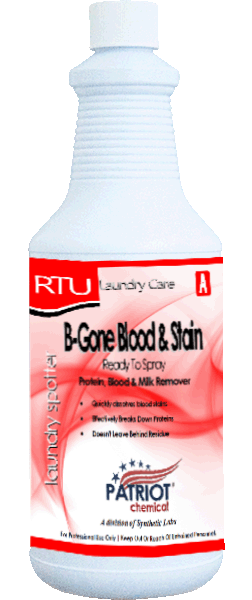 Patriot Chemical® B-Gone Blood & Stain